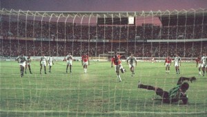 Gol do título da Copa do Brasil. Gol do capitão Célio Silva.